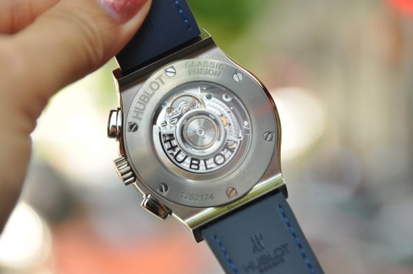 dong ho hublot classic fusion titanium chronograph navy dial new 2018 – 42 mm 31