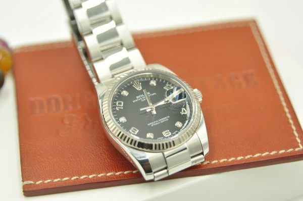 dong ho rolex oyster perpetual date steel 3