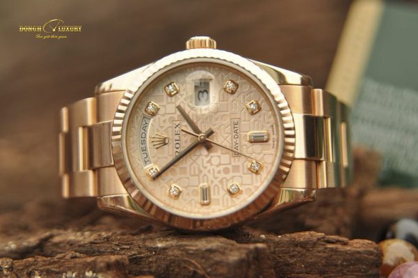 dong ho rolex day date president 118205 3