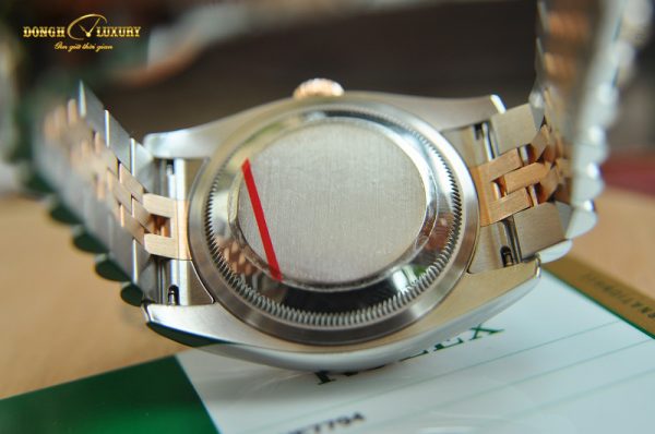 Đồng hồ Rolex Datejust 116231 demi vàng hồng 18k Luxury Watch