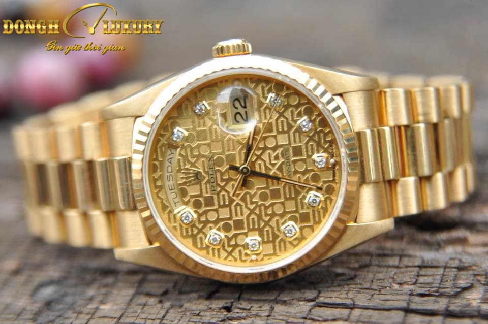 99+ Mẫu đồng hồ làm bằng vàng 18k đúc nguyên khối Thụy Sỹ