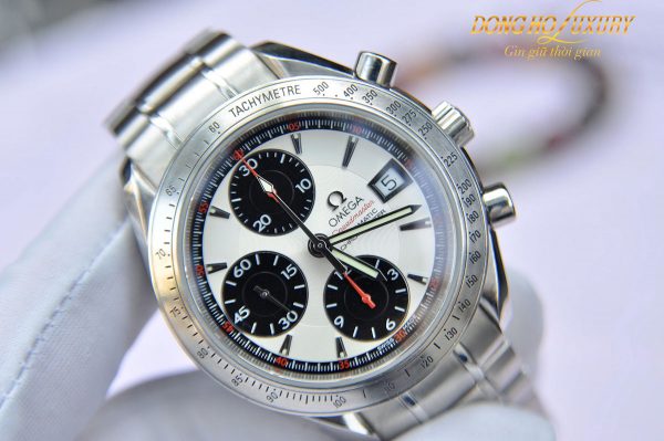 dong ho omega speedmaster date chronograph automatic 40mm 3211 31 00 day ngua to 3