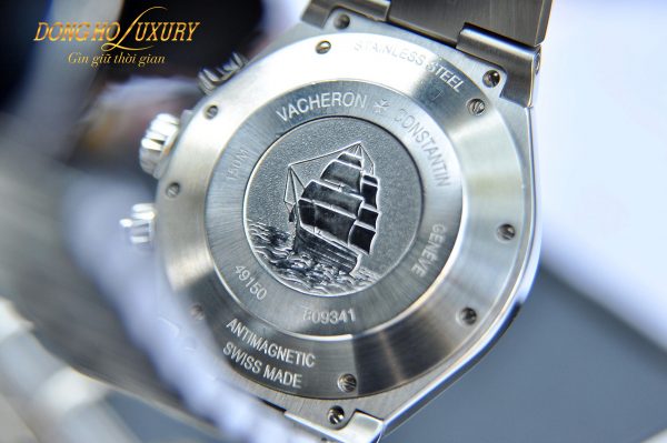 dong ho vacheron constantin overseas 42mm chronograph full thep 49150 b0 moi 98 4
