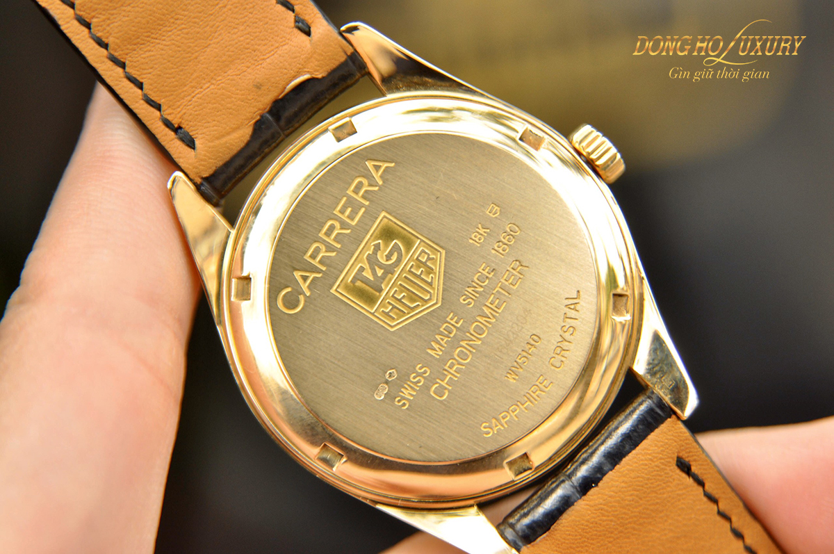 Đồng hồ TAG Heuer Carrera Automatic  vàng khối 18k