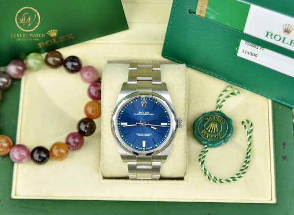 dong ho rolex 114300 cu oyster perpetual stell size 39mm full box 1