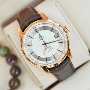 Cart 5 dong ho omega de ville 431 63 41 21 02 001 hour vision vang hong 18k 1