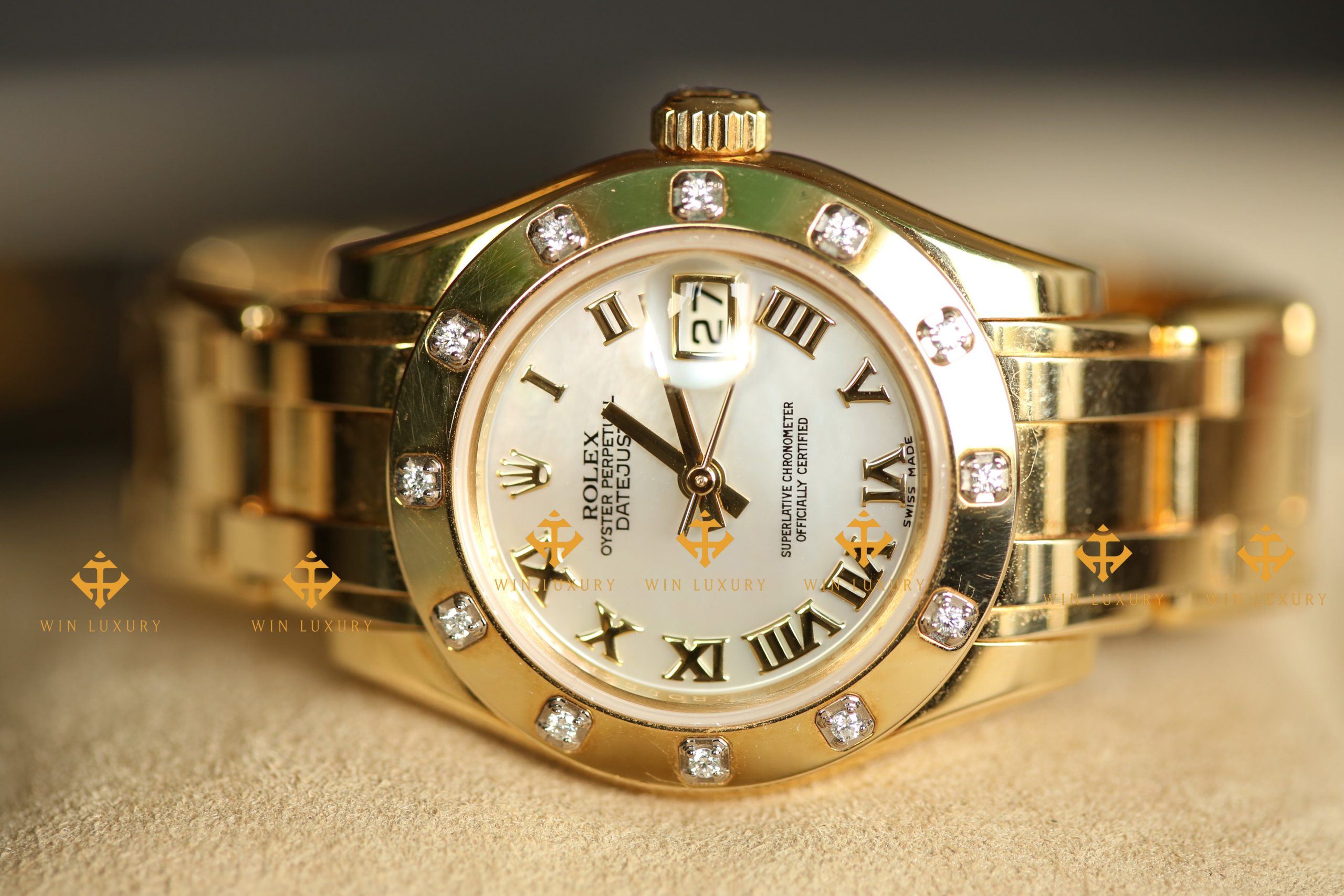 Dong ho Rolex Lady Datejust Pearlmaster 69318 Mat kham trai 7 scaled